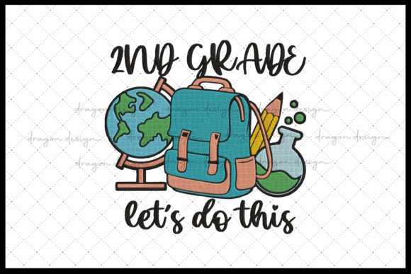 2nd Grade Let’s Do This: A Back-to-School Embroidery Design Review