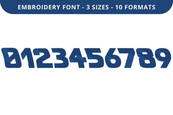 Back to the Past Font 0 to 9 Review