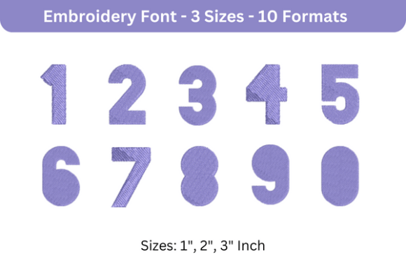 Blackout Font 0 to 9 Review