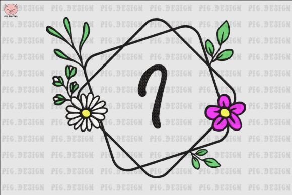 Flower Daisy Font I: A Delightful Embroidery Design Review
