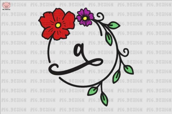 Flower Font A Embroidery Design Review for Boutique Sweatshirts