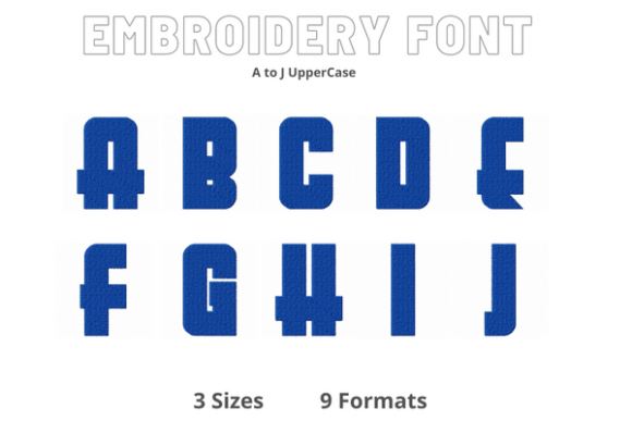 Font a to J Review for Boutique Apparel