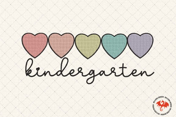Heart Kindergarten Embroidery Design Review