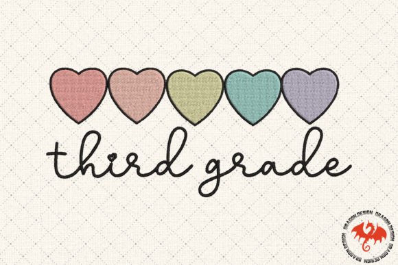 Heart Third Grade Embroidery Design Review