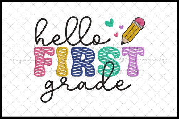 Hello First Grade Embroidery Design Review