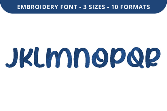 Megahs Font J to R: Seasonal Embroidery Review