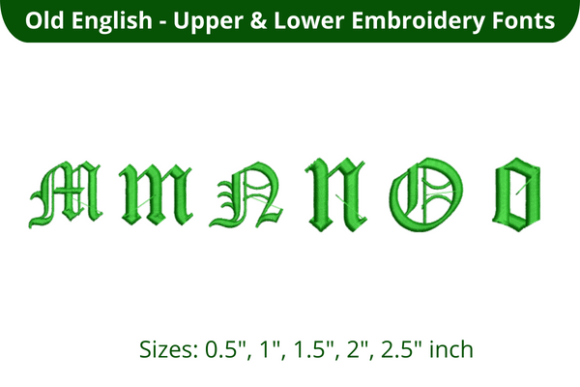 Old English Font MNO Review