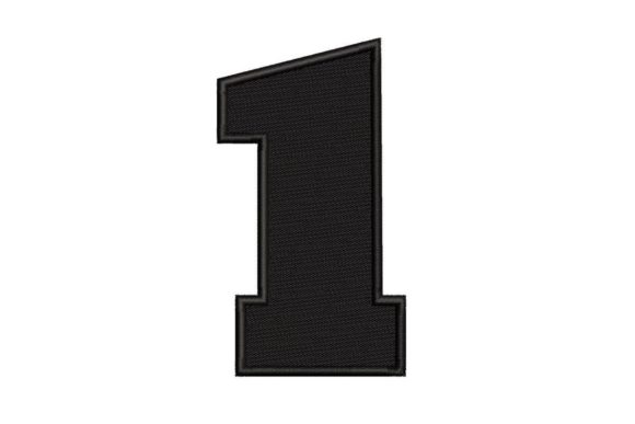 One: A Simple Embroidery Design with Big Business Potential
