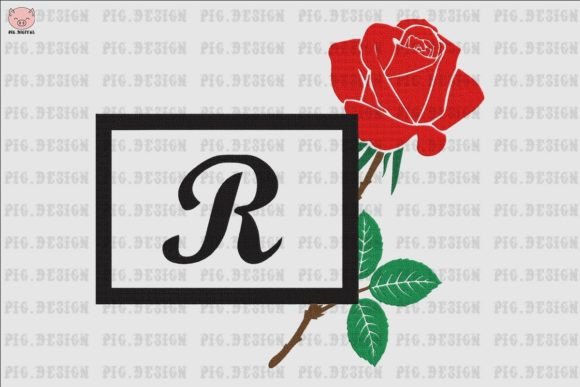 Rose Font R Embroidery Review